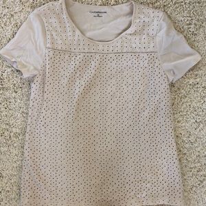 Cream Colored Lacey Top